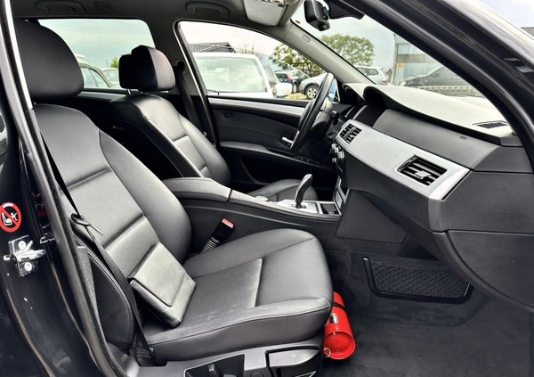 BMW Seria 5 cena 26900 przebieg: 229000, rok produkcji 2007 z Wyrzysk małe 742